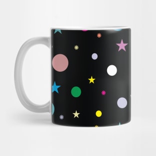 Bubbles&Bubbles - Colorful bubbles with various colors isolated on Black background Mug